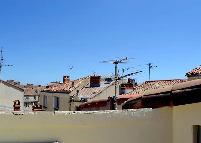 Joli Studio Avec Terrasse-Jardin Sur Les Toits, Coeur Historique